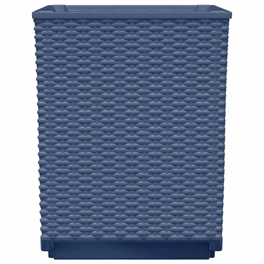 Jardinières 2 pcs bleu gris 30x30x37 cm polypropylène - 5