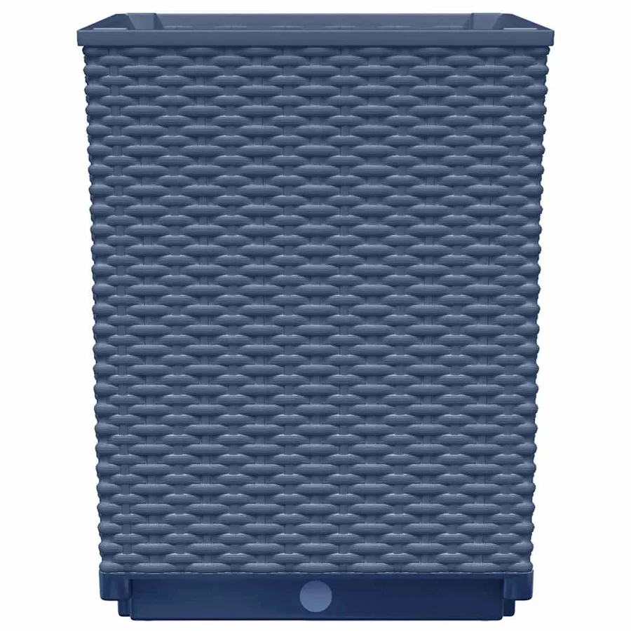 Jardinières 2 pcs bleu gris 30x30x37 cm polypropylène - 6