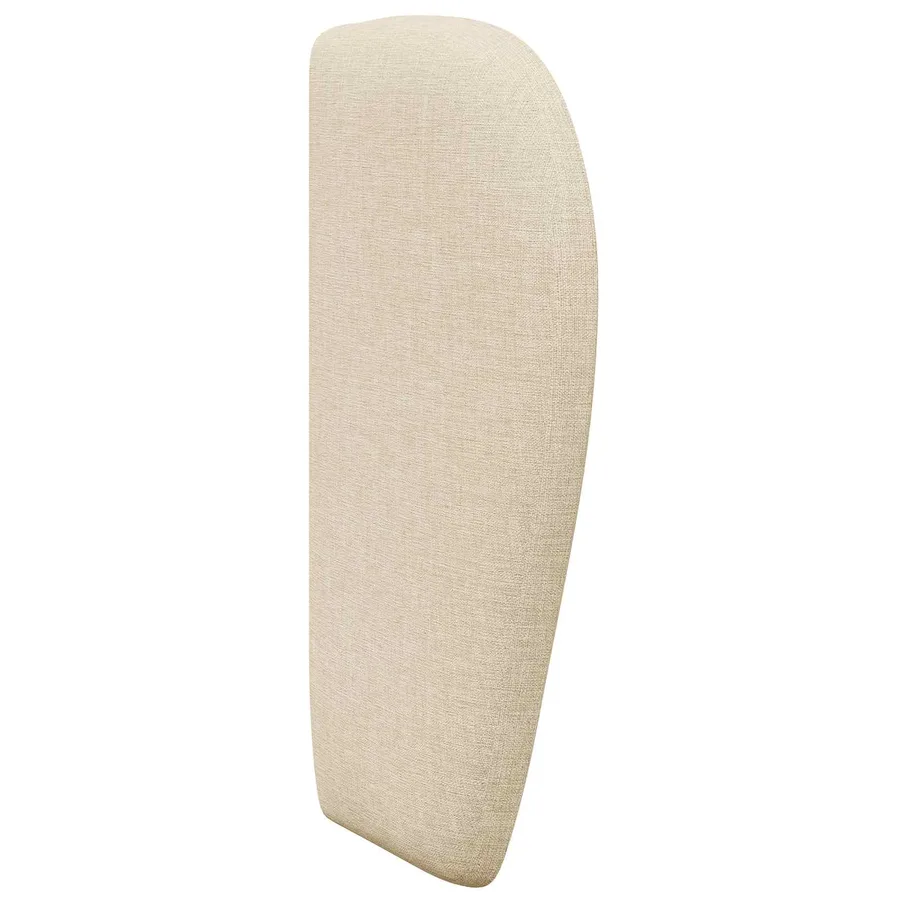 Oreille de tête de lit Crème 40 x 23 x 6 cm tissu - 5