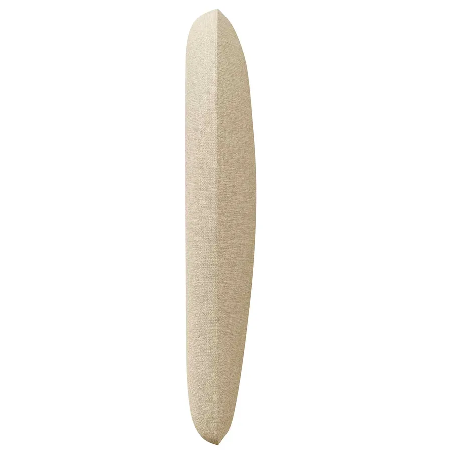 Oreille de tête de lit Crème 40 x 23 x 6 cm tissu - 6
