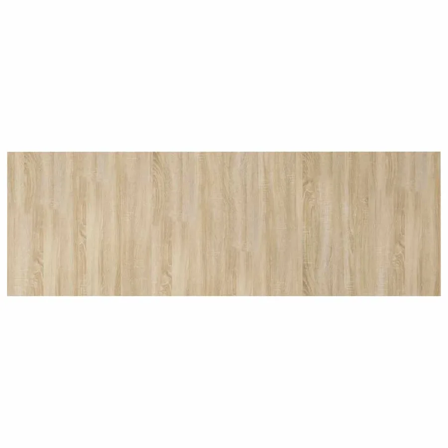 Tête de lit murale Chêne sonoma 240x1,5x80 cm Bois d'ingénierie - 5