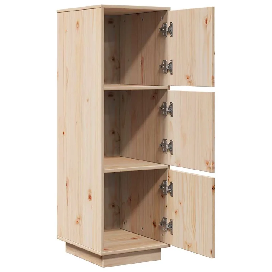 Buffet haut 34x40x108,5 cm Bois massif de pin - 6