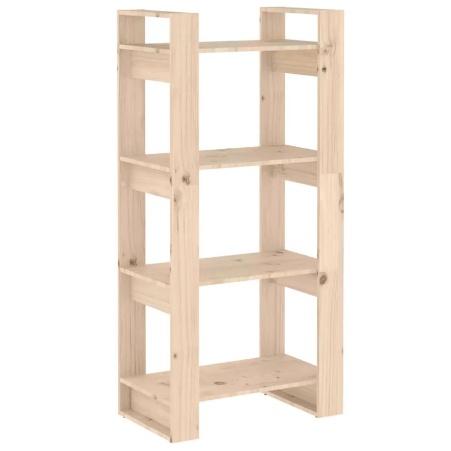 Bibliothèque/Séparateur de pièce 60x35x125 cm Bois massif - 2
