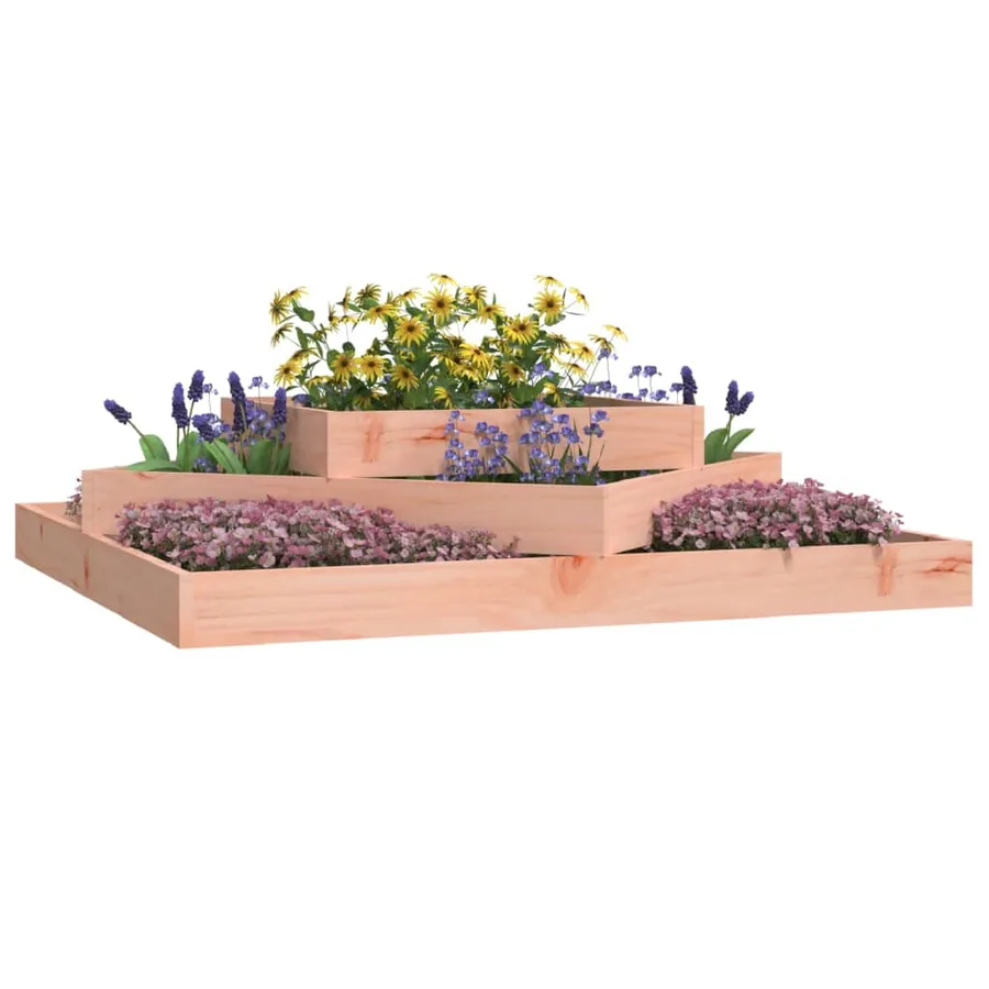 Jardinière 112x112x27 cm Bois de douglas massif - 3