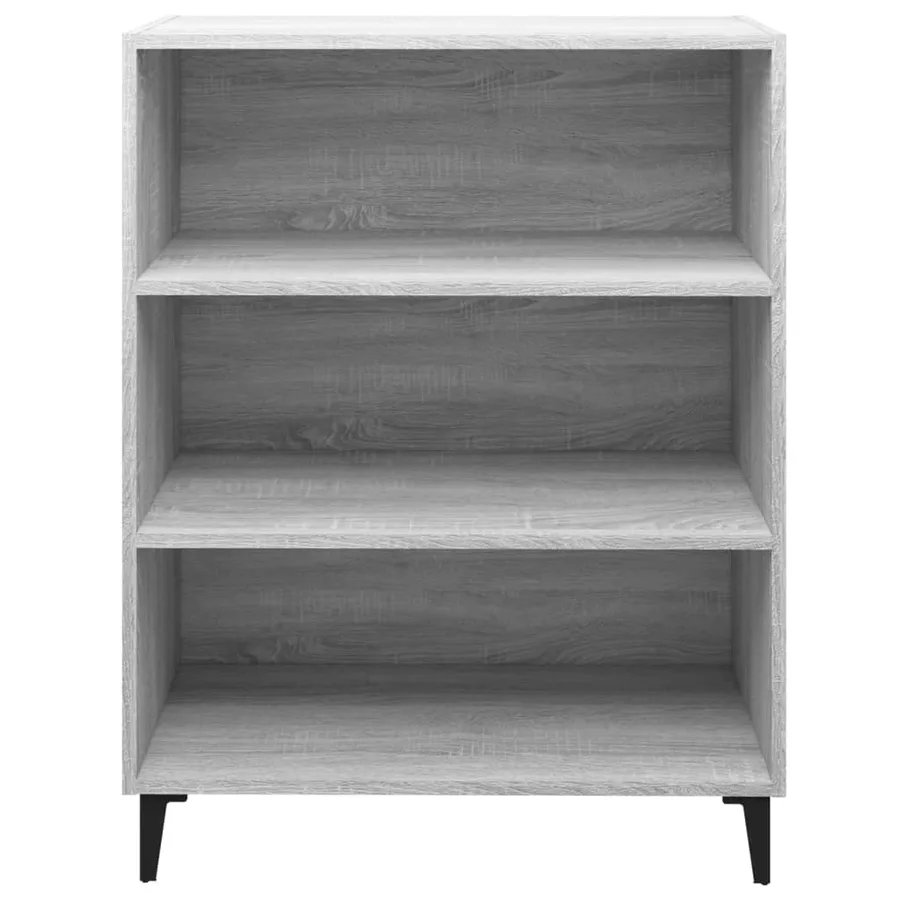 Buffet Sonoma gris 69,5x32,5x90 cm Bois d'ingénierie - 3