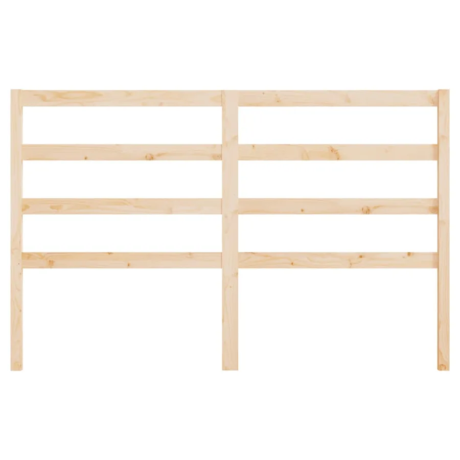 Tête de lit 141x4x100 cm Bois massif de pin - 4