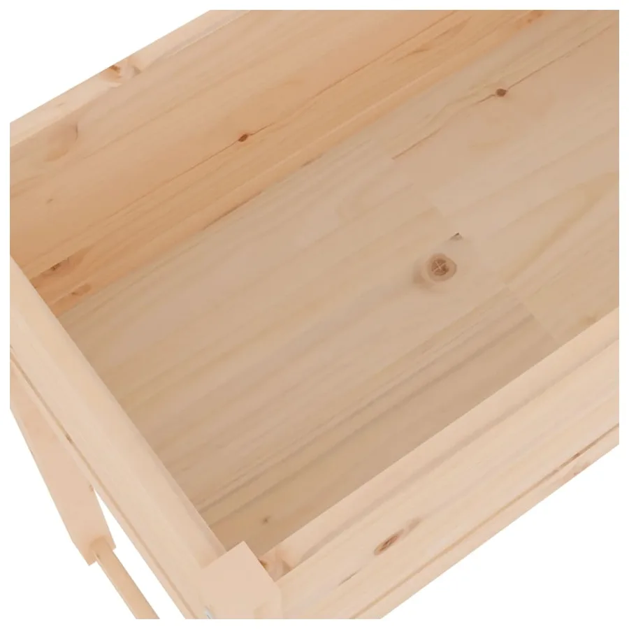Jardinière 78x40x81 cm Bois massif de pin - 7