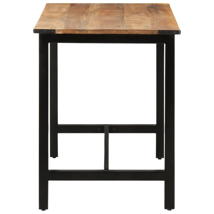 Table à dîner 110x60x76 cm Bois de manguier massif - 3