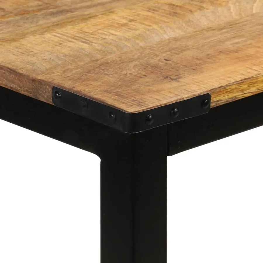 Table à dîner 110x60x76 cm Bois de manguier massif - 7