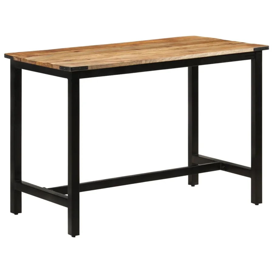 Table à dîner 110x60x76 cm Bois de manguier massif - 9