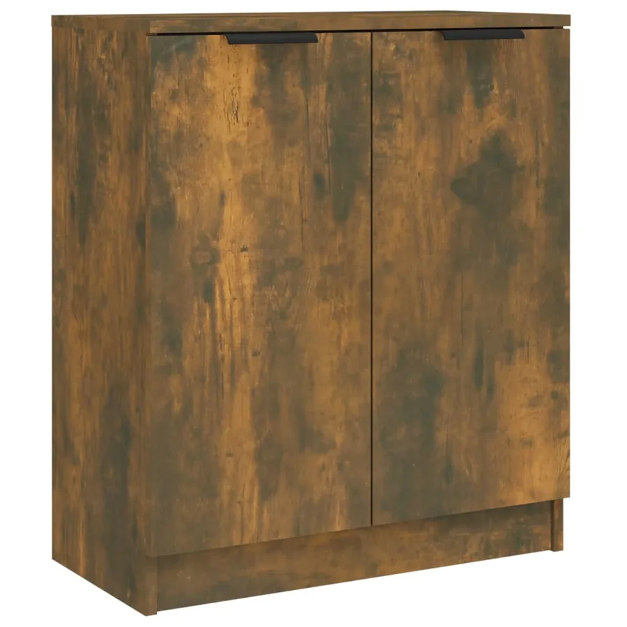 Buffet Chêne fumé 60x30x70 cm Bois d'ingénierie - 2