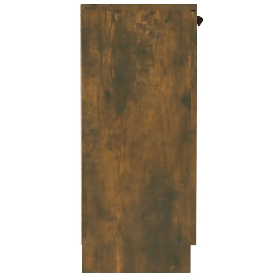 Buffet Chêne fumé 60x30x70 cm Bois d'ingénierie - 4