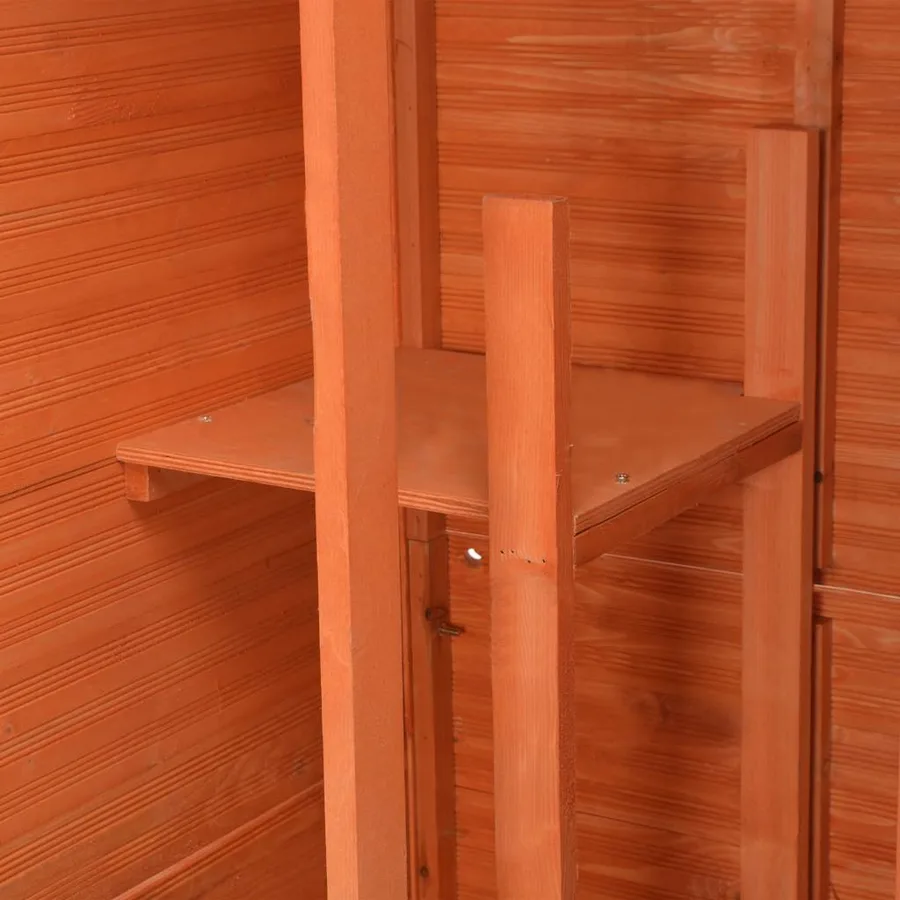 Abri de jardin 71 x 60 x 213 cm Bois - 11