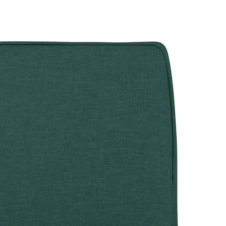 Chaise longue Vert foncé 52x75x76 cm Tissu - 6