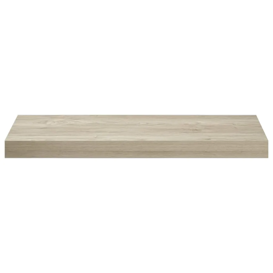 Étagères murales flottantes 4 pcs chêne 60x23,5x3,8 cm MDF - 7