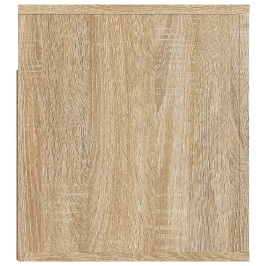 Tables de chevet murales 2 pcs Chêne sonoma 50x36x40 cm - 8