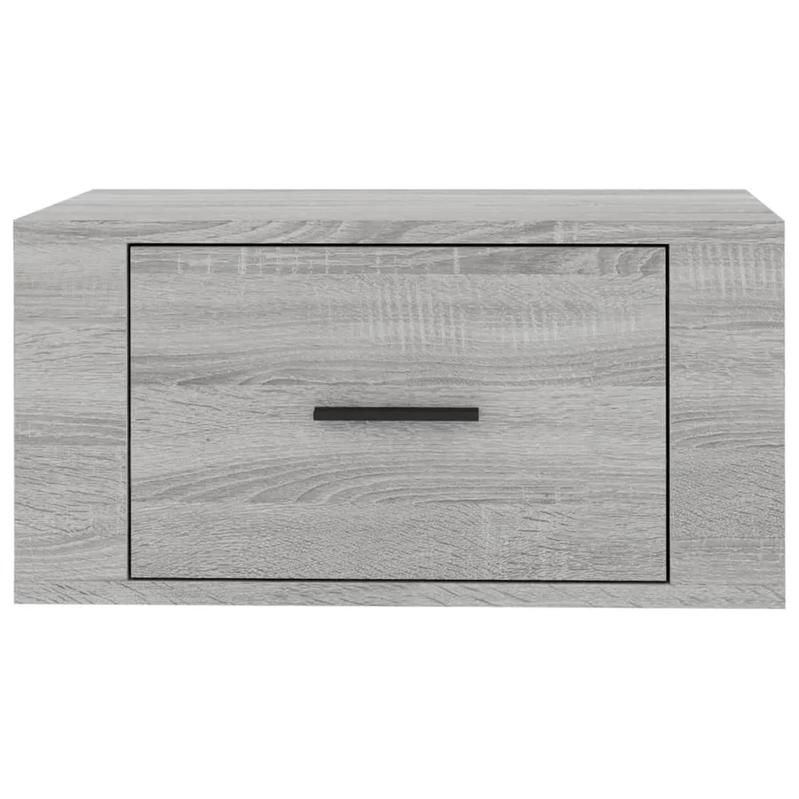 Tables de chevet murales 2 pcs Sonoma gris 50x36x25 cm - 8