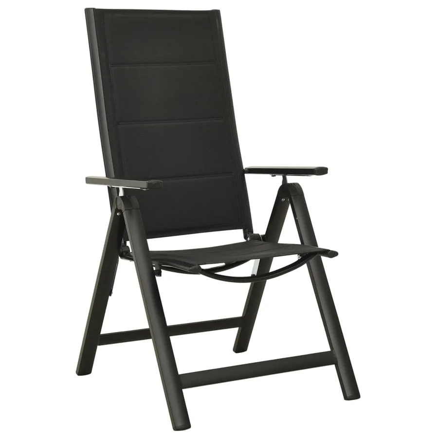 Ensemble de bistrot 3 pcs noir et anthracite - 4