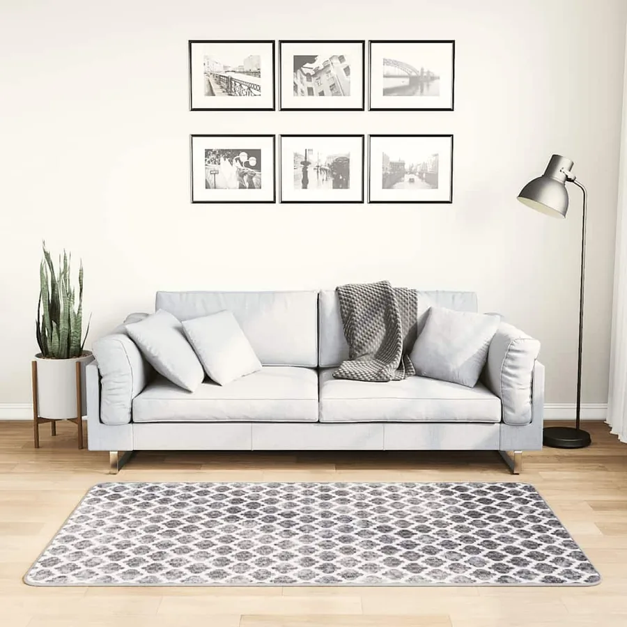 Tapis lavable antidérapant 80x150 cm Multicolore