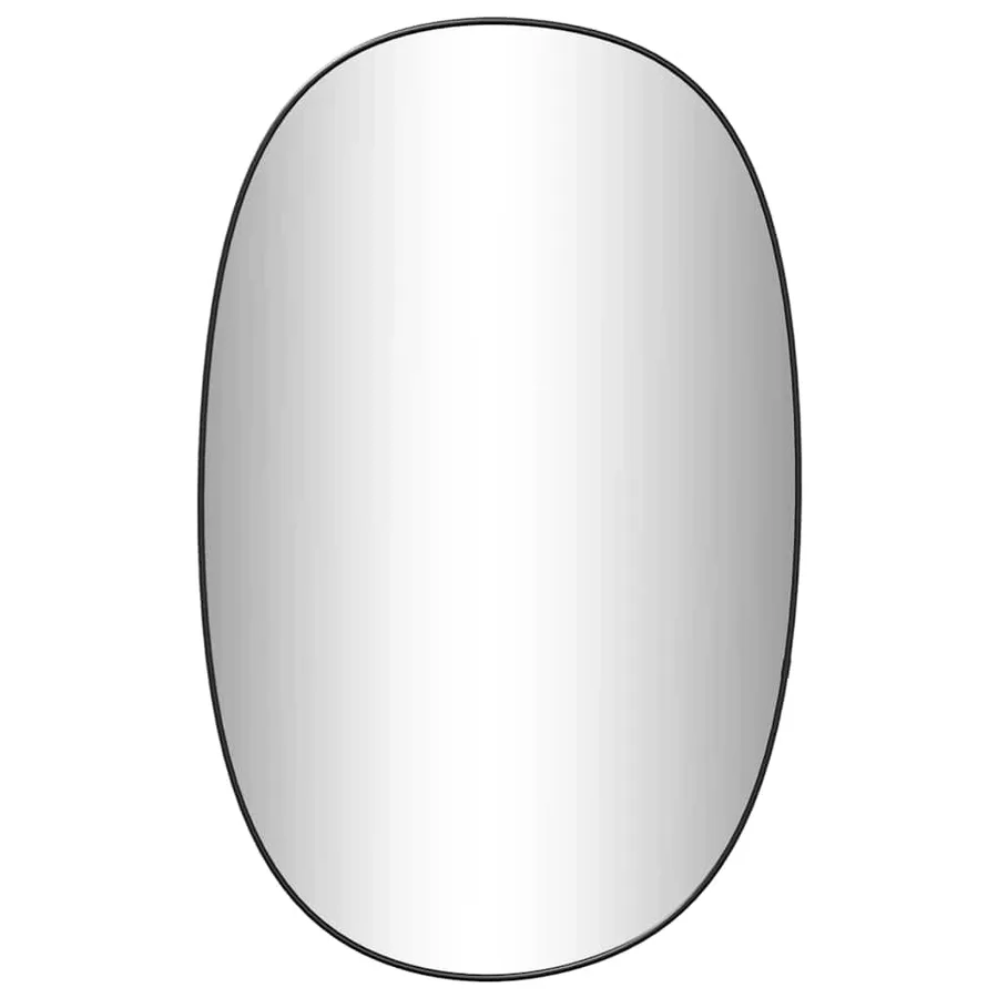 Miroir mural Noir 70x45 cm - 2