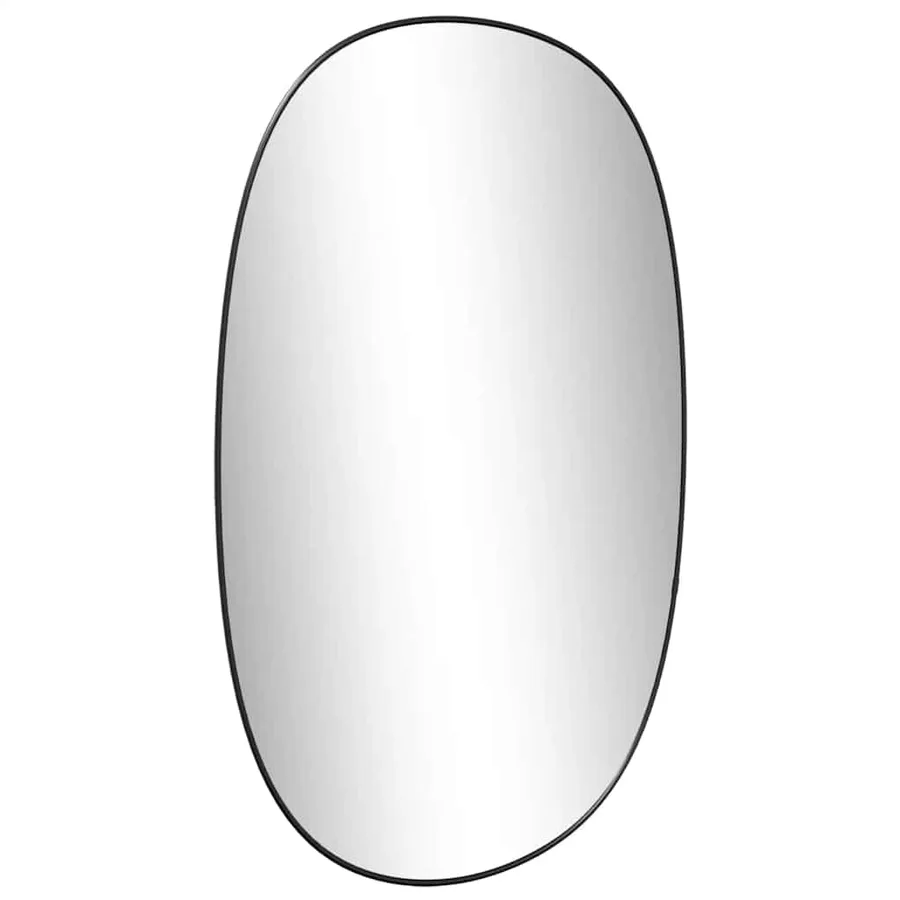 Miroir mural Noir 70x45 cm - 4