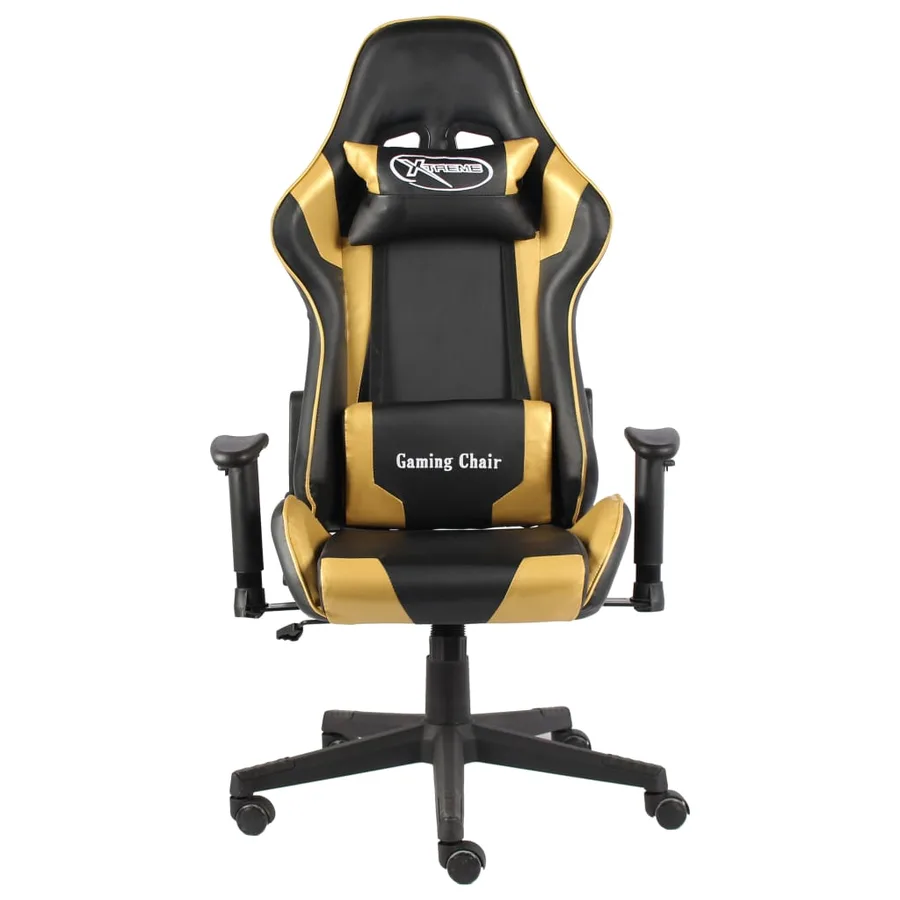 Chaise de jeu pivotante Doré PVC - 2
