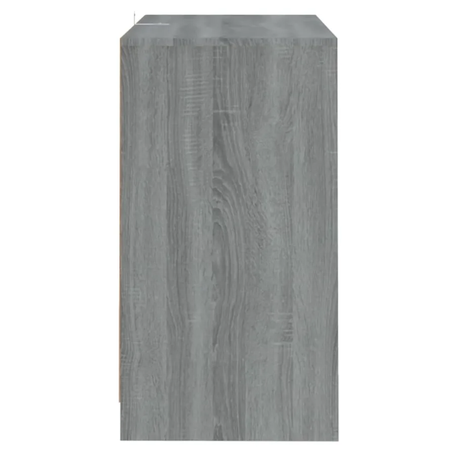 Buffet Sonoma gris 70x41x75 cm Bois d'ingénierie - 4