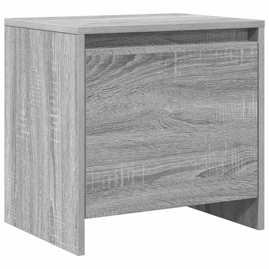 Table de chevet Sonoma gris 45x34x44,5 cm bois d'ingénierie - 2
