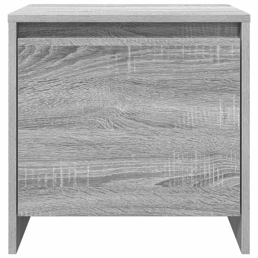 Table de chevet Sonoma gris 45x34x44,5 cm bois d'ingénierie - 6