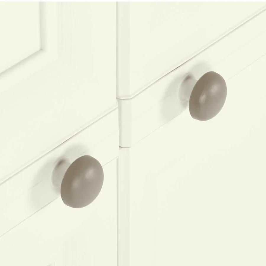 Armoire plastique 79x43x125 cm design bois glace à la vanille - 6