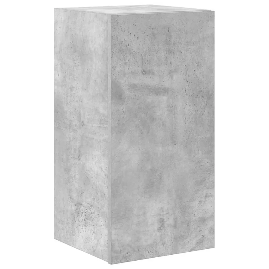 Ensemble de meubles TV 7 pcs Gris béton Bois d'ingénierie - 5