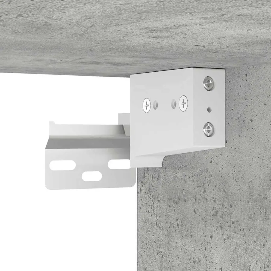 Ensemble de meubles TV 7 pcs Gris béton Bois d'ingénierie - 8