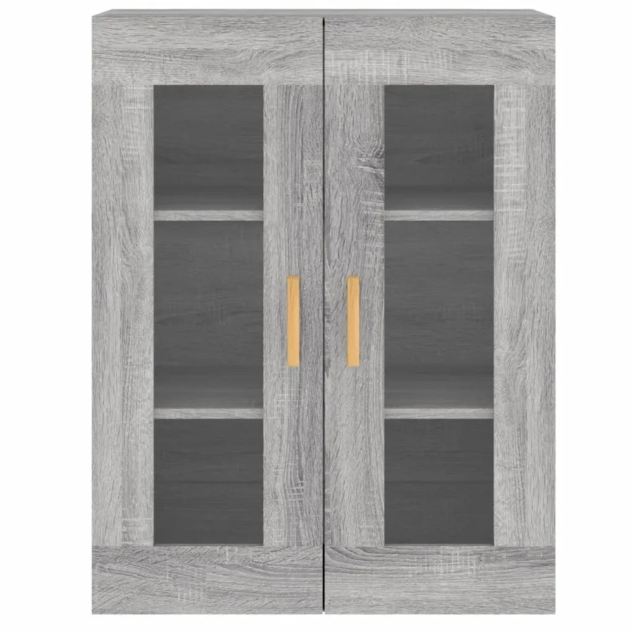 Armoires murales 2 pcs sonoma gris bois d'ingénierie - 7
