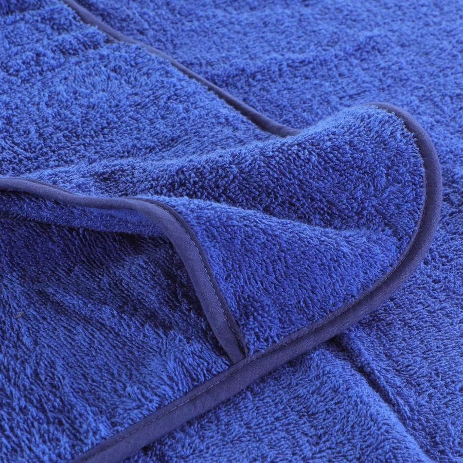 Serviettes de plage 2 pcs bleu royal 75x200 cm tissu 400 GSM - 7