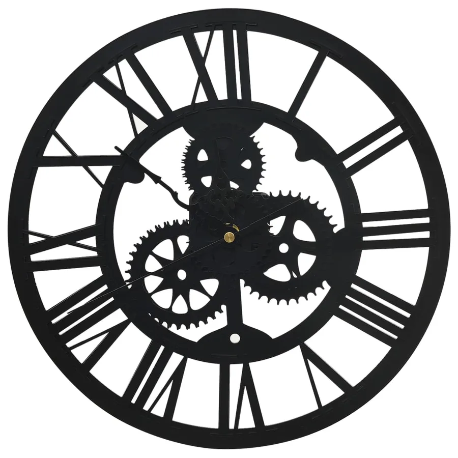 Horloge murale Noir 30 cm Acrylique - 2