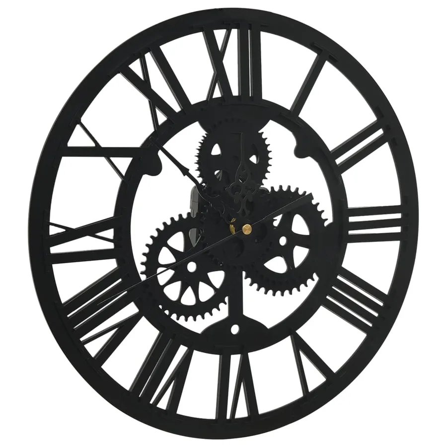 Horloge murale Noir 30 cm Acrylique - 3