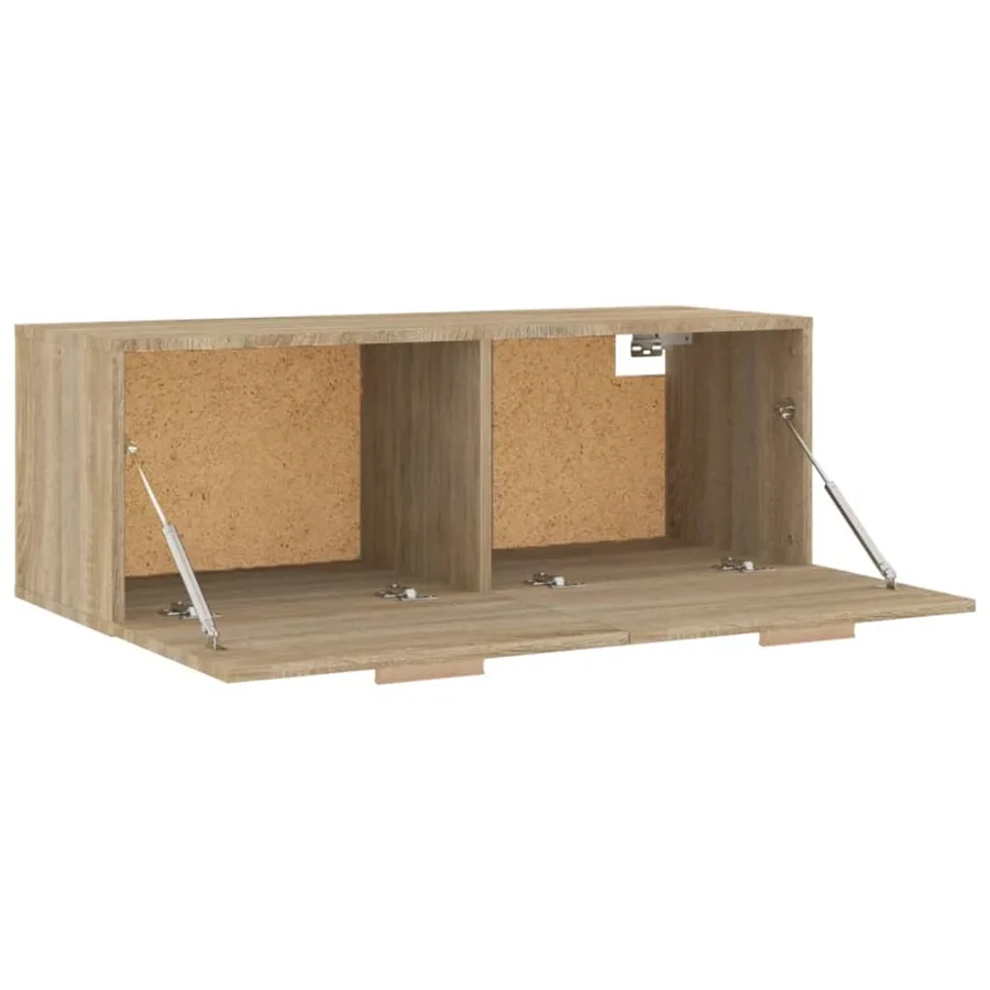 Armoire murale Chêne sonoma 100x36,5x35 cm Bois d'ingénierie - 7