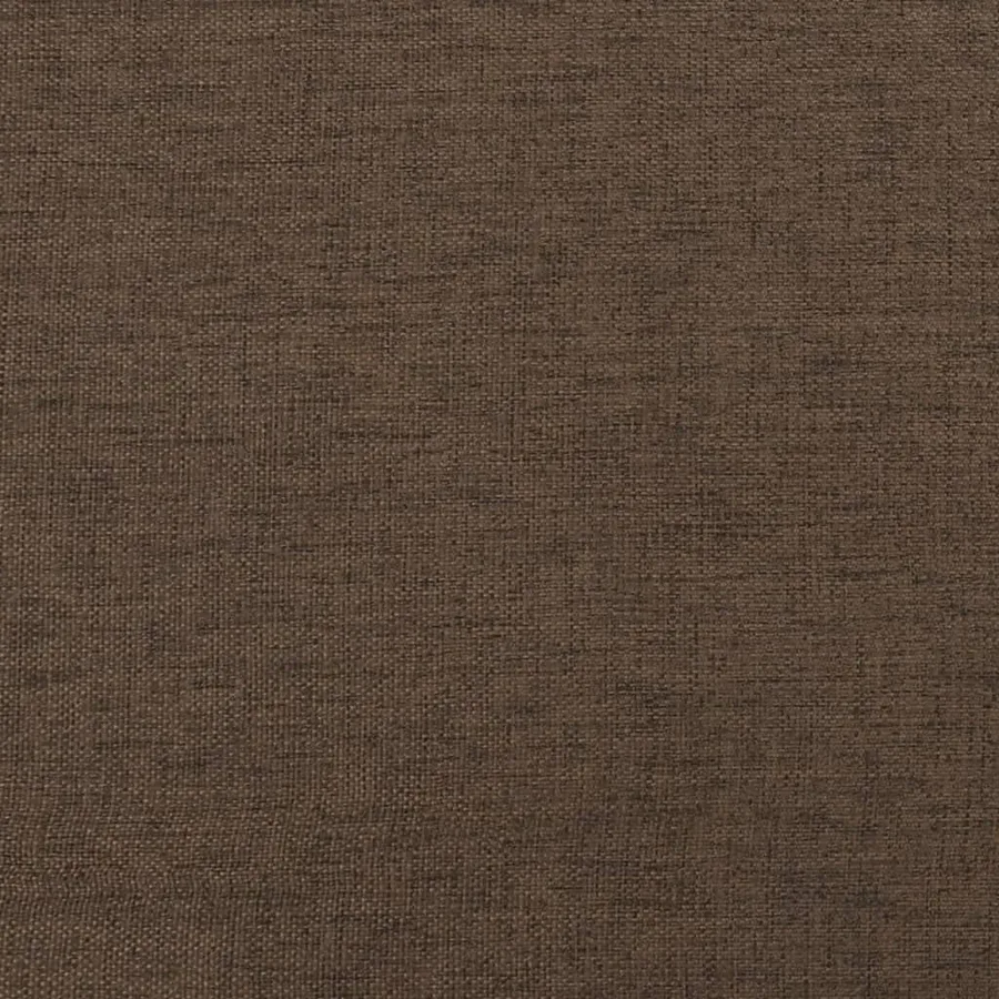 Banc Marron 70x35x41 cm Tissu - 6