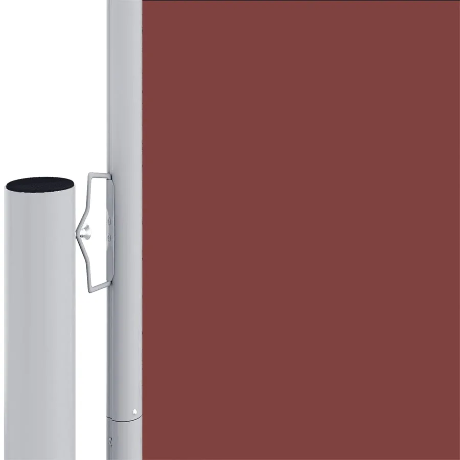 Auvent latéral rétractable Marron 180x1000 cm - 3