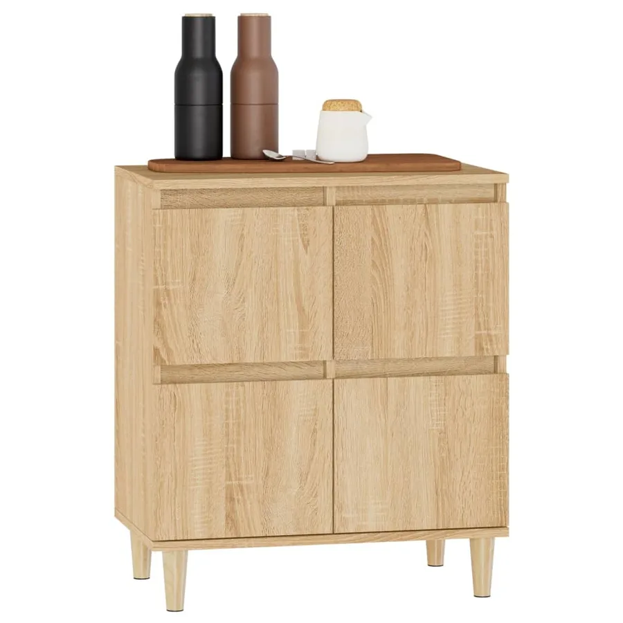 Buffet Chêne sonoma 60x35x70 cm Bois d'ingénierie - 4