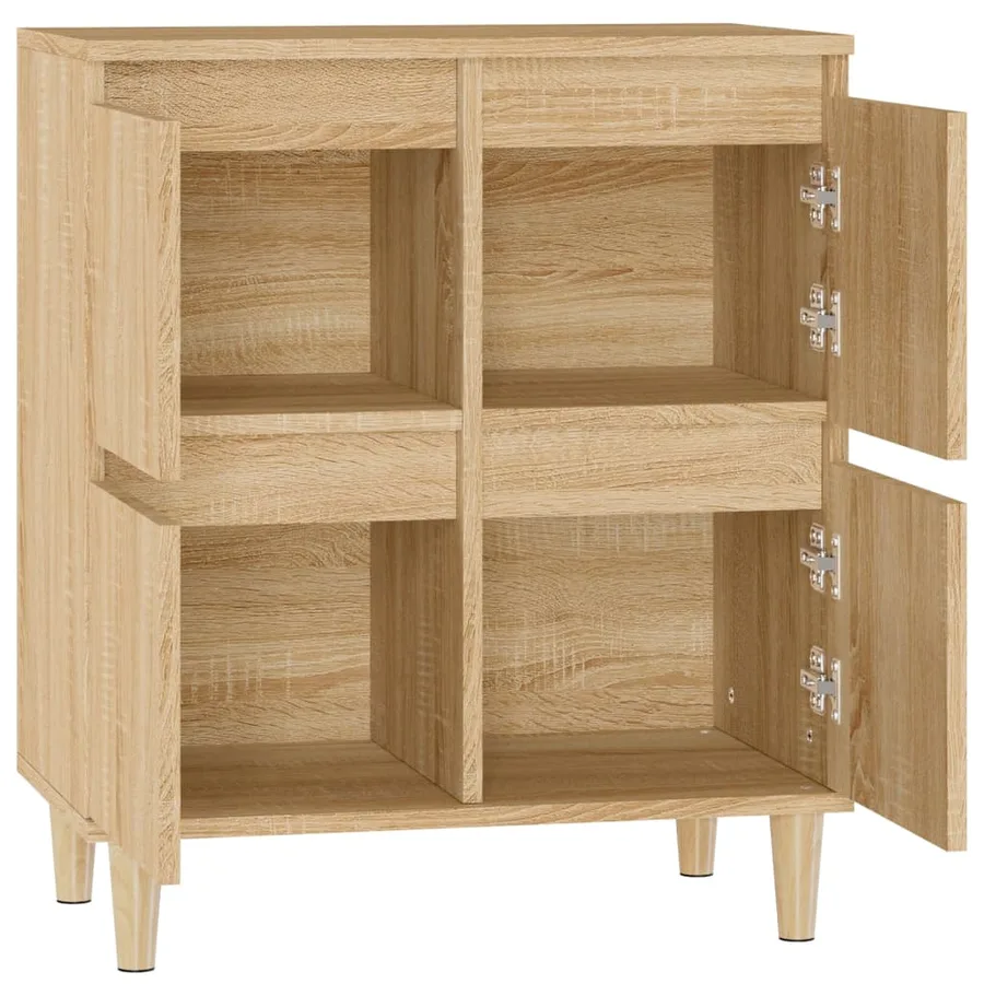 Buffet Chêne sonoma 60x35x70 cm Bois d'ingénierie - 8