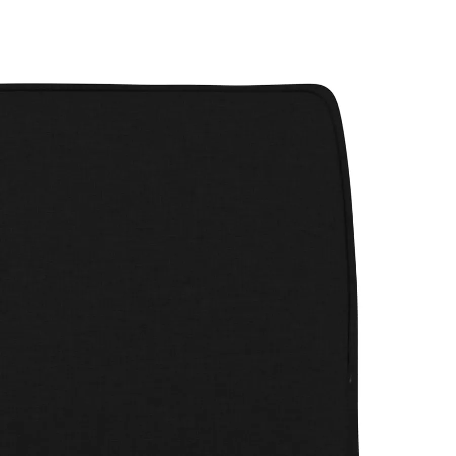 Chaise longue Noir 52x75x76 cm Tissu - 6