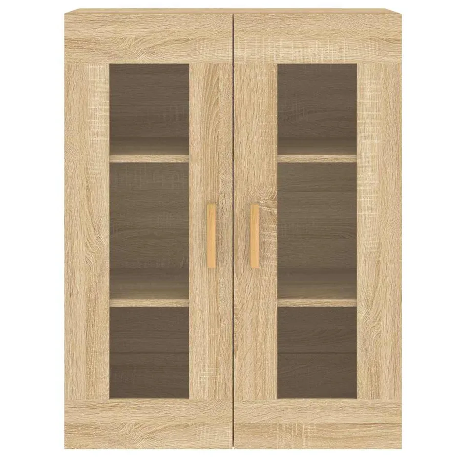 Armoires murales 2 pcs chêne sonoma bois d'ingénierie - 7