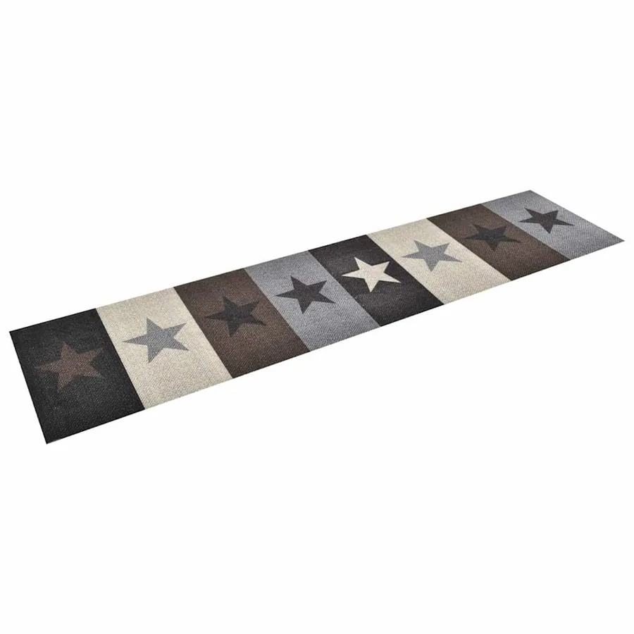 Tapis de cuisine lavable Étoiles 60x300 cm