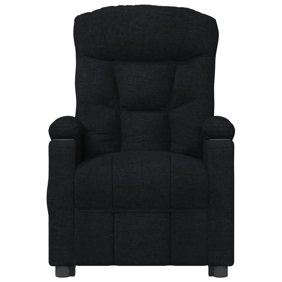 Fauteuil inclinable électrique Noir Tissu - 4