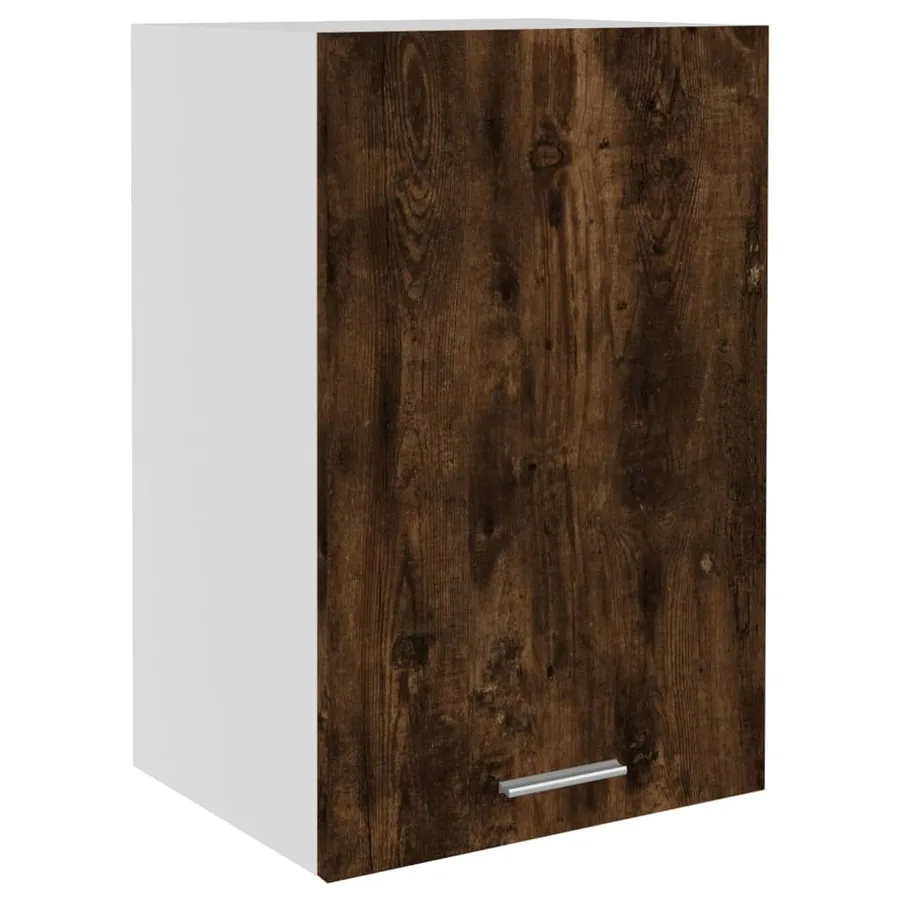 Armoire suspendue "Lyon" Chêne fumé 39,5 x 31 x 60 cm Bois d'ingénierie - 2