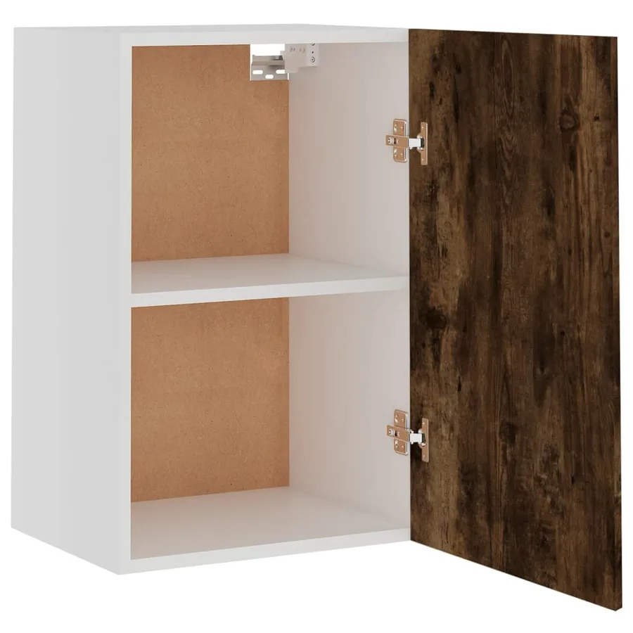 Armoire suspendue "Lyon" Chêne fumé 39,5 x 31 x 60 cm Bois d'ingénierie - 6