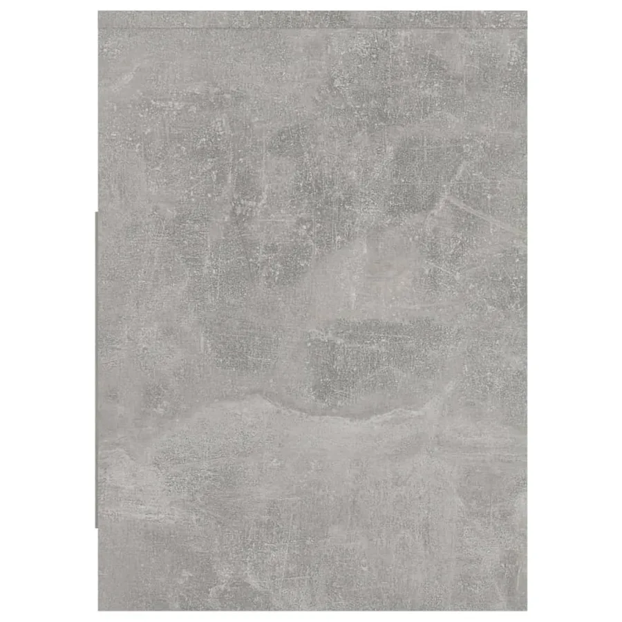 Meuble TV Gris béton 102x37,5x52,5 cm Bois d'ingénierie - 7
