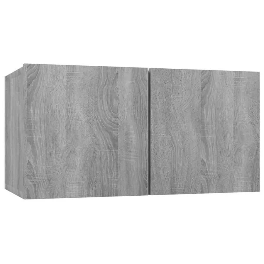 Ensemble de meubles TV 5 pcs Sonoma gris Bois d'ingénierie - 5