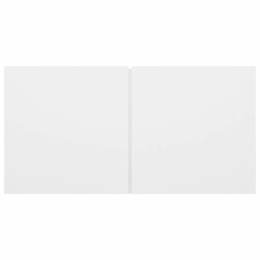 Ensemble de meubles TV 5 pcs Blanc Bois d'ingénierie - 6